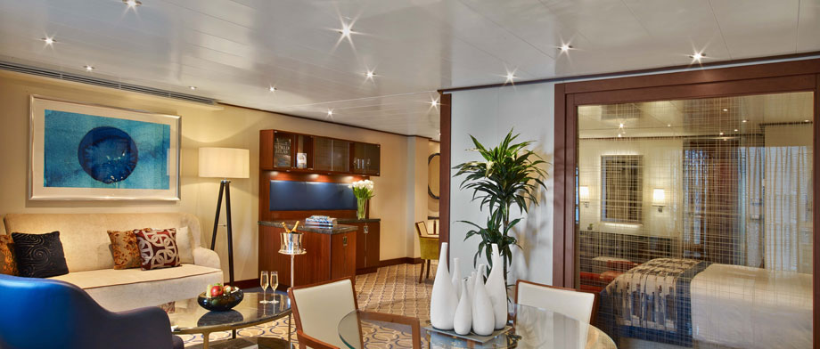 Suite auf der Seabourn Ovation