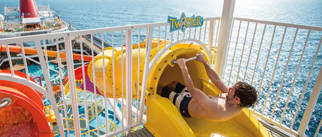 Twister auf der Carnival Spirit