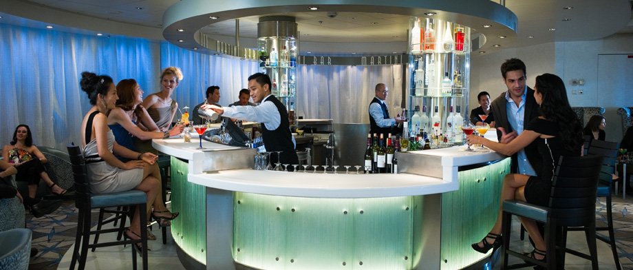 Ausgewählte Drinks und Cocktails auf der Celebrity Summit