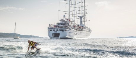Schiffseigene Marina der Club Med 2