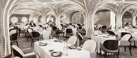 Restaurant an Bord der Seven Seas Grandeur