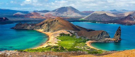 Herrliche Aussicht auf die Galapagos Inseln mit Cometa Travel