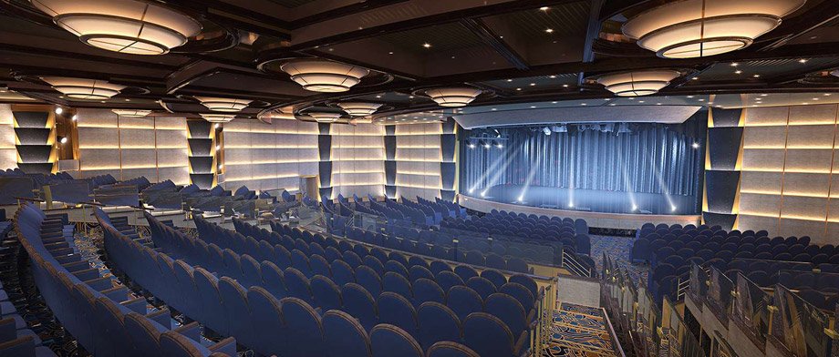 Theater an Bord der Majestic Princess