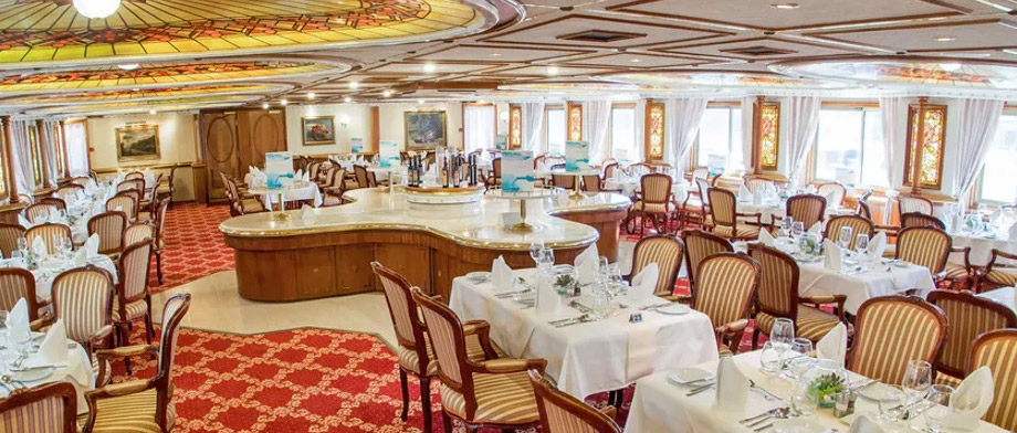 Restaurant an Bord der MS PRINZESSIN KATHARINA