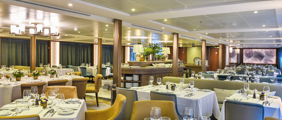 Restaurant auf der MS Douro Serenity