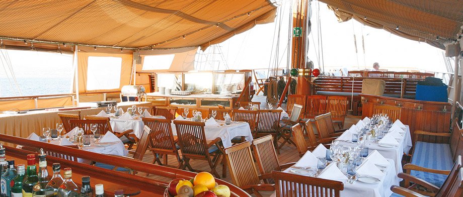 Sea Cloud Cruises: Speisen an Deck