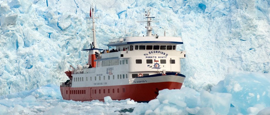 Aufregende Exkursionen zum Gletscher mit Skorpios Cruises