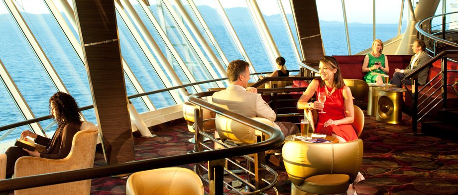 Grandiose Aussicht am Tag von Bord der Vision of the Seas