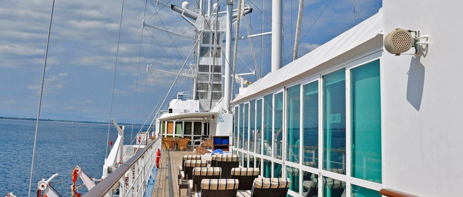 Sonnendeck der Wind Star